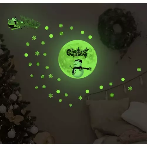 NAKLEJKI ŚWIĄTECZNE NA OKNO FLUORESCENCYJNE
