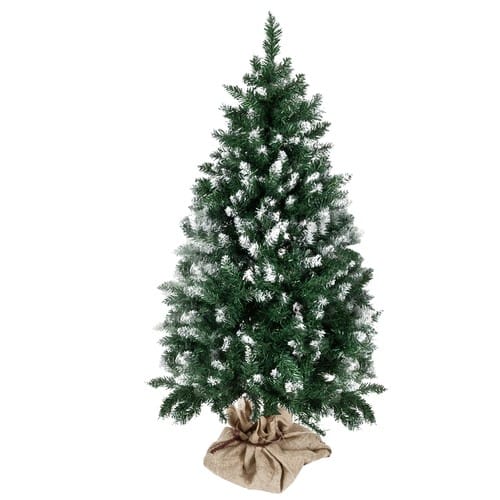 SZTUCZNA CHOINKA SOSNA OPRÓSZONA ŚNIEGIEM 180 cm 2w1 + STOJAK