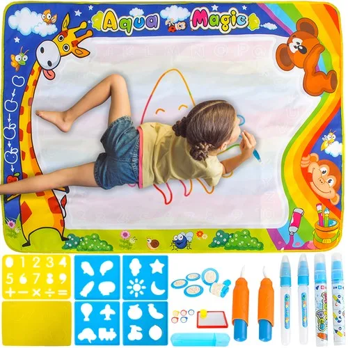 MATA WODNA DO RYSOWANIA XXL 100x80cm PEŁNY ZESTAW