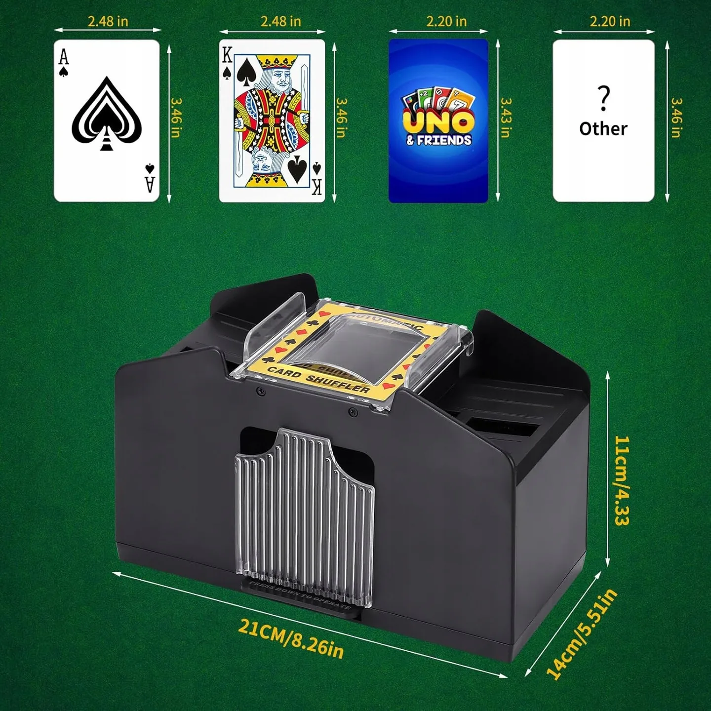 AUTOMATYCZNA TASOWARKA DO KART ELEKTRYCZNA MIESZARKA DO POKERA BLACKJACKA GIER KARCIANYCH