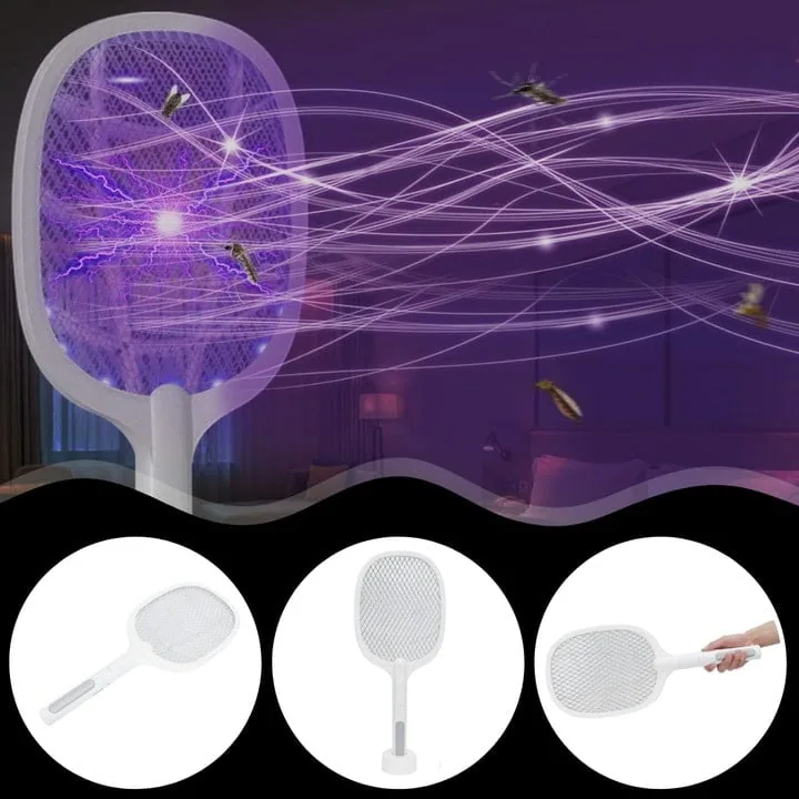 ELEKTRYCZNA ŁAPKA OWADOBÓJCZA LED UV PACKA RAŻĄCA NA KOMARY MUCHY OWADY
