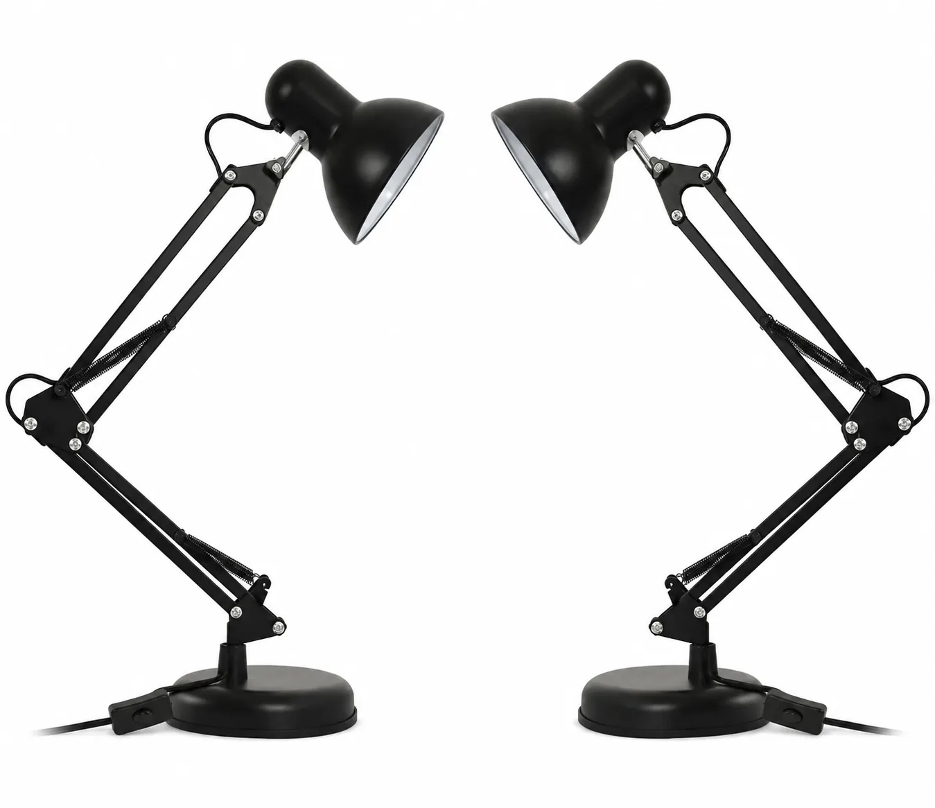 LAMPKA BIURKOWA KREŚLARSKA LED Z UCHWYTEM REGULOWANA LAMPA DO NAUKI PRACY ŻARÓWKA