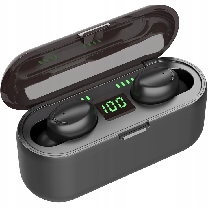 SŁUCHAWKI BEZPRZEWODOWE BLUETOOTH BLACK-X Z MIKROFONEM DO TELEFONU MUZYKI ROZMÓW SPORTOWE