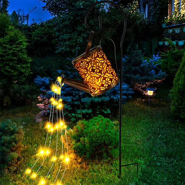 LAMPA SOLARNA OGRODOWA KONEWKA LED DEKORACYJNA ŚWIATEŁKA DO OGRODU TARASU BALKONU