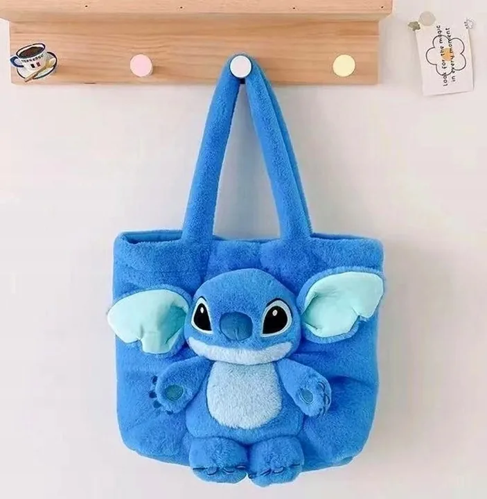 TORBA PLUSZAK LILO I STICH STITCH MASKOTKA PLUSZOWA TOREBECZKA NA RAMIĘ DZIECI