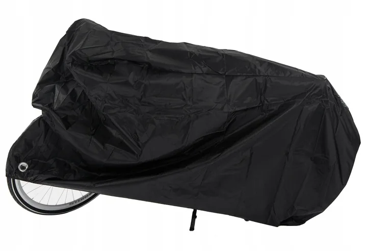 POKROWIEC NA 2 ROWERY LUB MOTOCYKL XXL 200 X 110 X 70 CM CZARNY 210D UV
