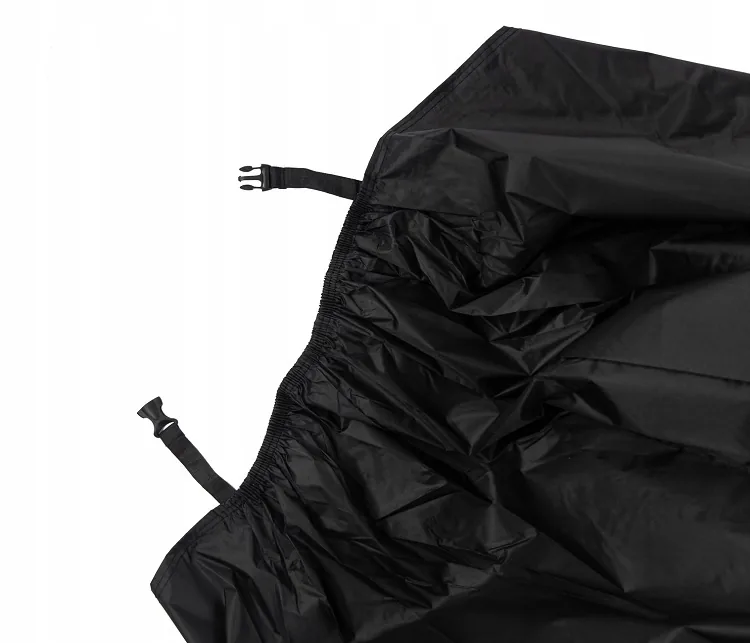 POKROWIEC NA 2 ROWERY LUB MOTOCYKL XXL 200 X 110 X 70 CM CZARNY 210D UV