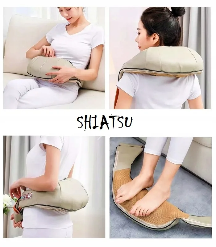 MASAŻER KARKU I PLECÓW SHIATSU Z PODGRZEWANIEM DO DOMU I SAMOCHODU 24 W