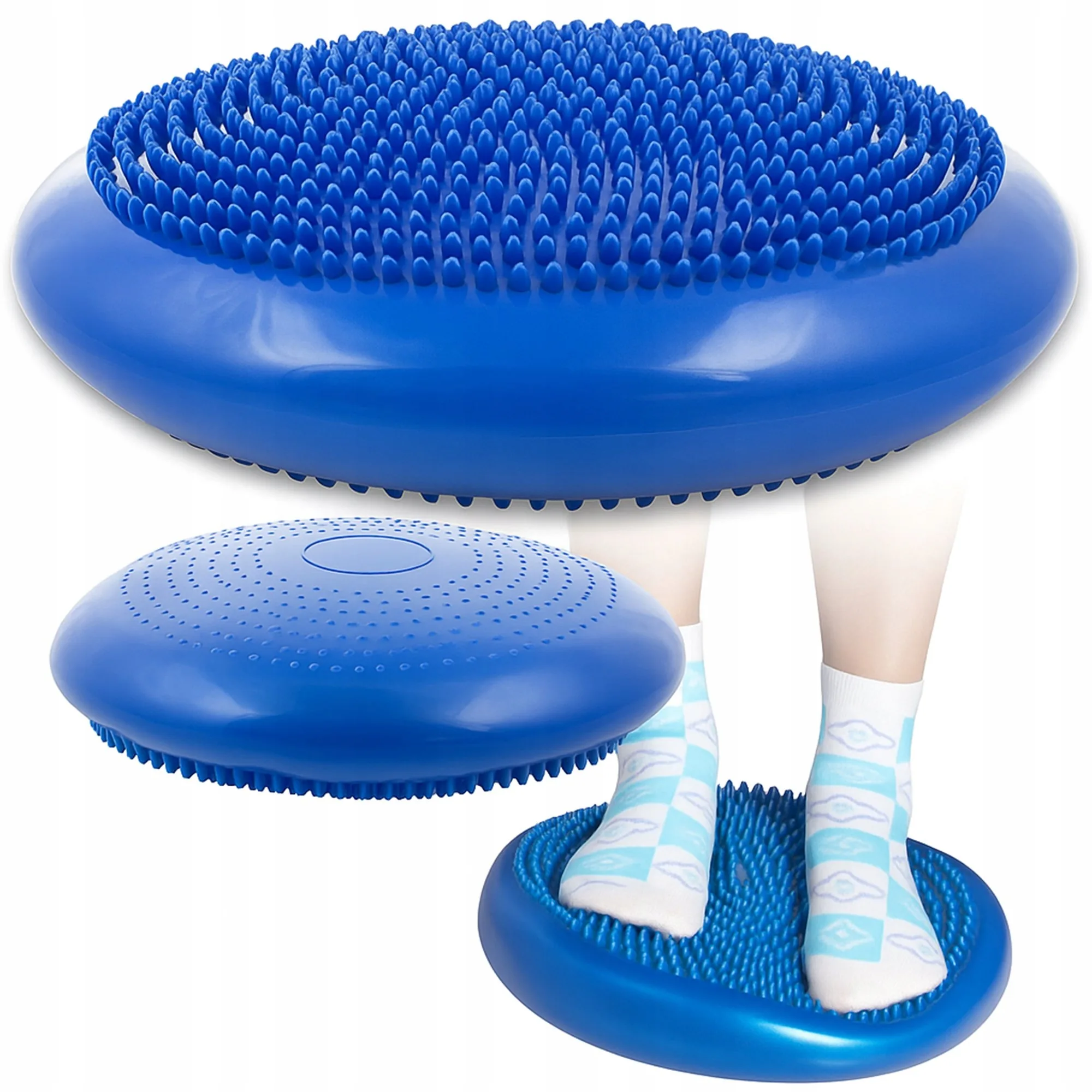 JEŻYK DO BALANSOWANIA SENSORYCZNY 34 CM ANTYPOŚLIZGOWY OBCIĄŻENIE 100 KG